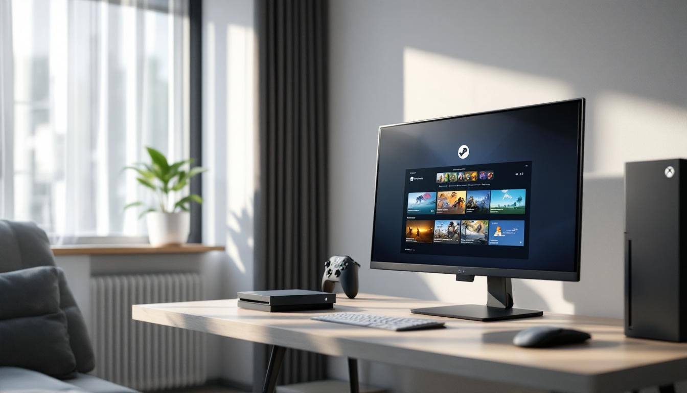 Steam sur Xbox : Microsoft ouvre sa plateforme aux jeux PC