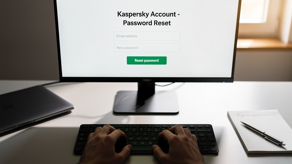 Kaspersky mon compte : réinitialiser votre mot de passe